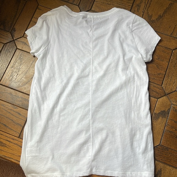 ATM Anthony Thomas Melillo Vintage Jersey Crew Neck T-Shirt white XS *NWT* - Picture 5 of 8